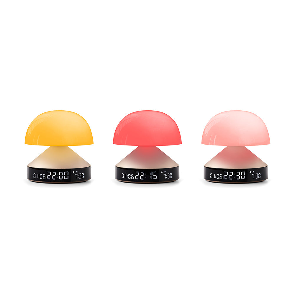 Lexon Mina Sunrise Sunrise Alarm Clock - Gold V398-LD-LR153MD