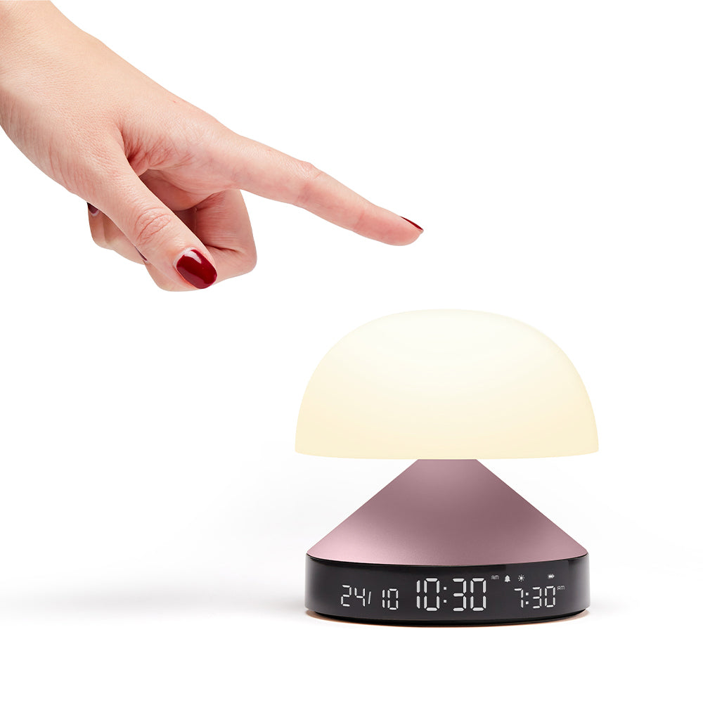 Lexon Mina Sunrise Sunrise Alarm Clock - Pink V398-LD-LR153MLP