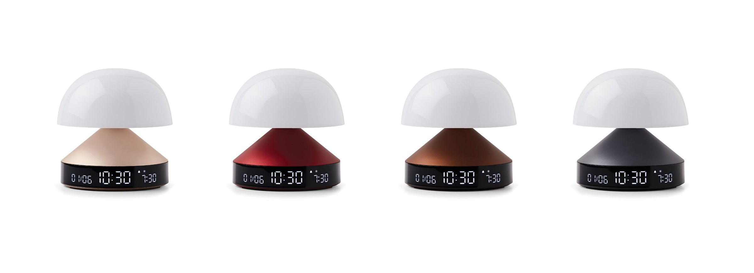 Lexon Mina Sunrise Sunrise Alarm Clock - Pink V398-LD-LR153MLP