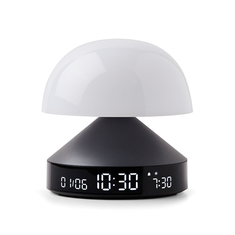Lexon Mina Sunrise Sunrise Alarm Clock - Gunmetal V398-LD-LR153MX