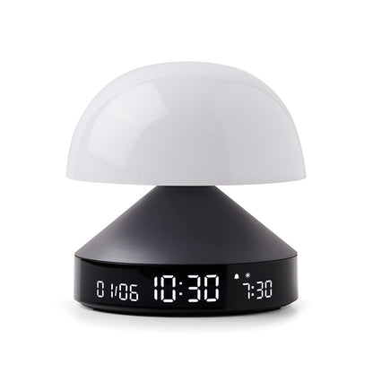 Lexon Mina Sunrise Sunrise Alarm Clock - Gunmetal V398-LD-LR153MX