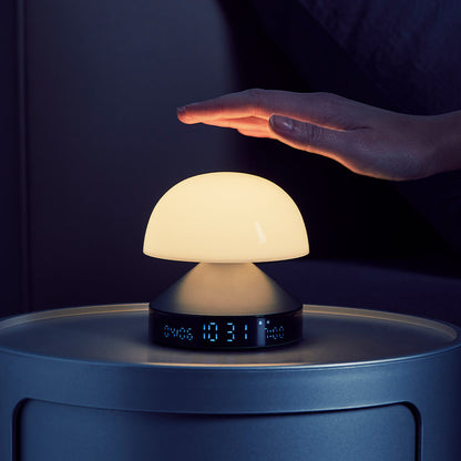Lexon Mina Sunrise Sunrise Alarm Clock - Gunmetal V398-LD-LR153MX