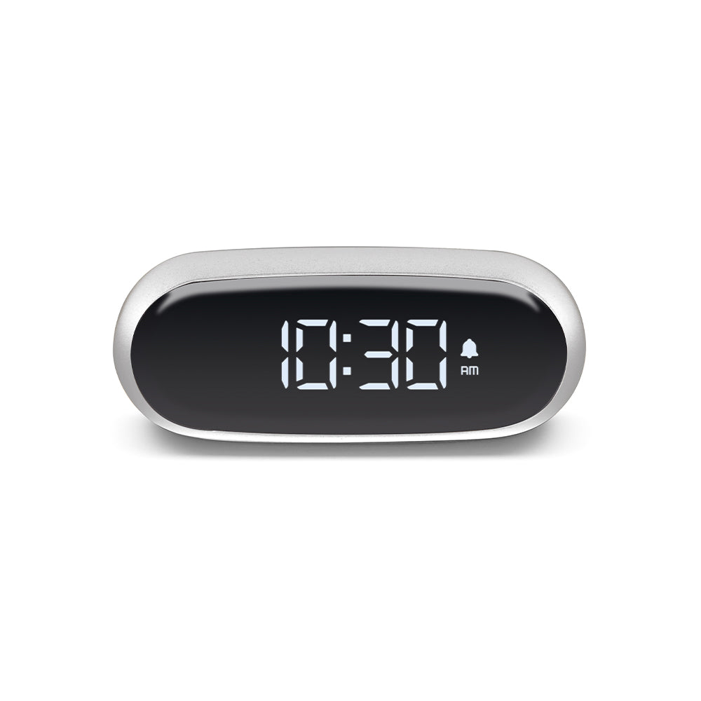 Lexon Minut Mini Alarm Clock - Alu Polish V398-LD-LR154AP
