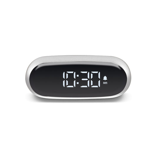 Lexon Minut Mini Alarm Clock - Alu Polish V398-LD-LR154AP