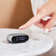 Lexon Minut Mini Alarm Clock - Alu Polish V398-LD-LR154AP