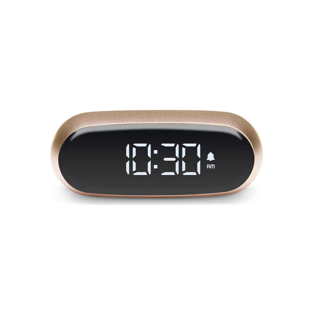 Lexon Minut Mini Alarm Clock - Gold V398-LD-LR154D