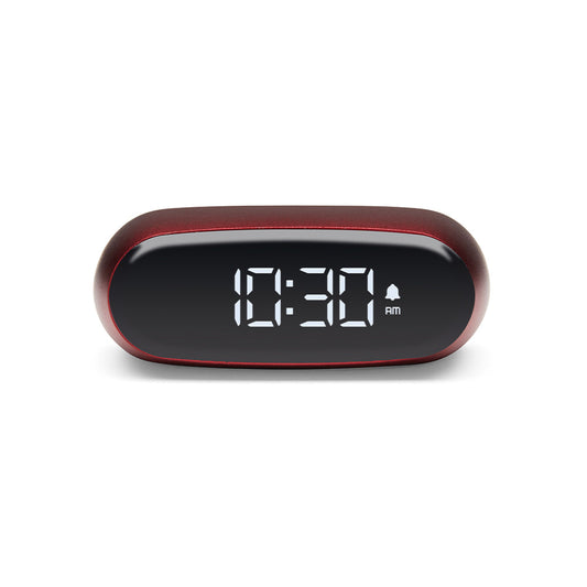 Lexon Minut Mini Alarm Clock - Red V398-LD-LR154DR
