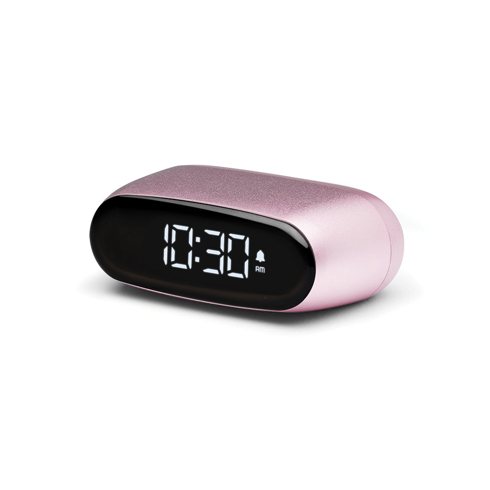 Lexon Minut Mini Alarm Clock - Pink V398-LD-LR154LP