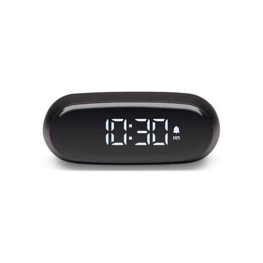 Lexon Minut Mini Alarm Clock - Black V398-LD-LR154N