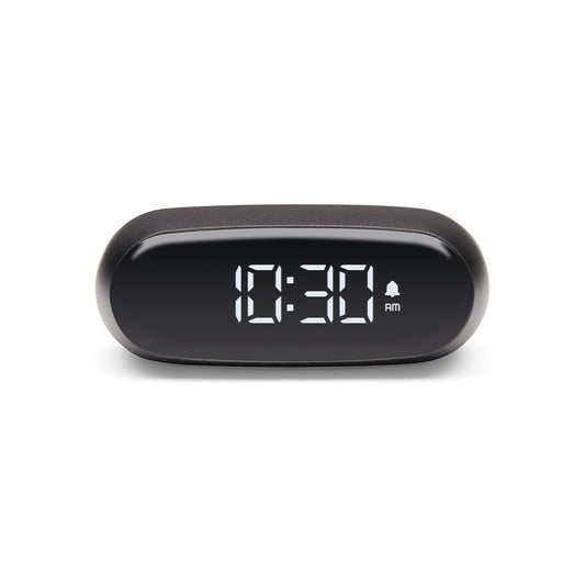 Lexon Minut Mini Alarm Clock - Gunmetal V398-LD-LR154X