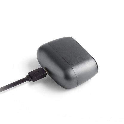 Lexon Minut Mini Alarm Clock - Gunmetal V398-LD-LR154X