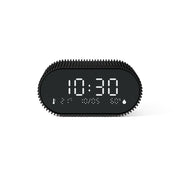 Lexon Ray Clock Lcd Alarm Clock With Temperature / Humidity Display - Black V398-LD-LR155MN3