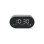 Lexon Ray Clock Lcd Alarm Clock With Temperature / Humidity Display - Alu Polish V398-LD-LR155RA3
