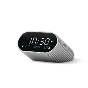 Lexon Ray Clock Lcd Alarm Clock With Temperature / Humidity Display - Alu Polish V398-LD-LR155RA3