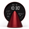 Lexon Conic Radio Alarm Clock With Fm & Built-In Bluetooth Speaker - Red V398-LD-LR156CR3