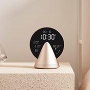 Lexon Conic Radio Alarm Clock With Fm & Built-In Bluetooth Speaker - Gold V398-LD-LR156GH3