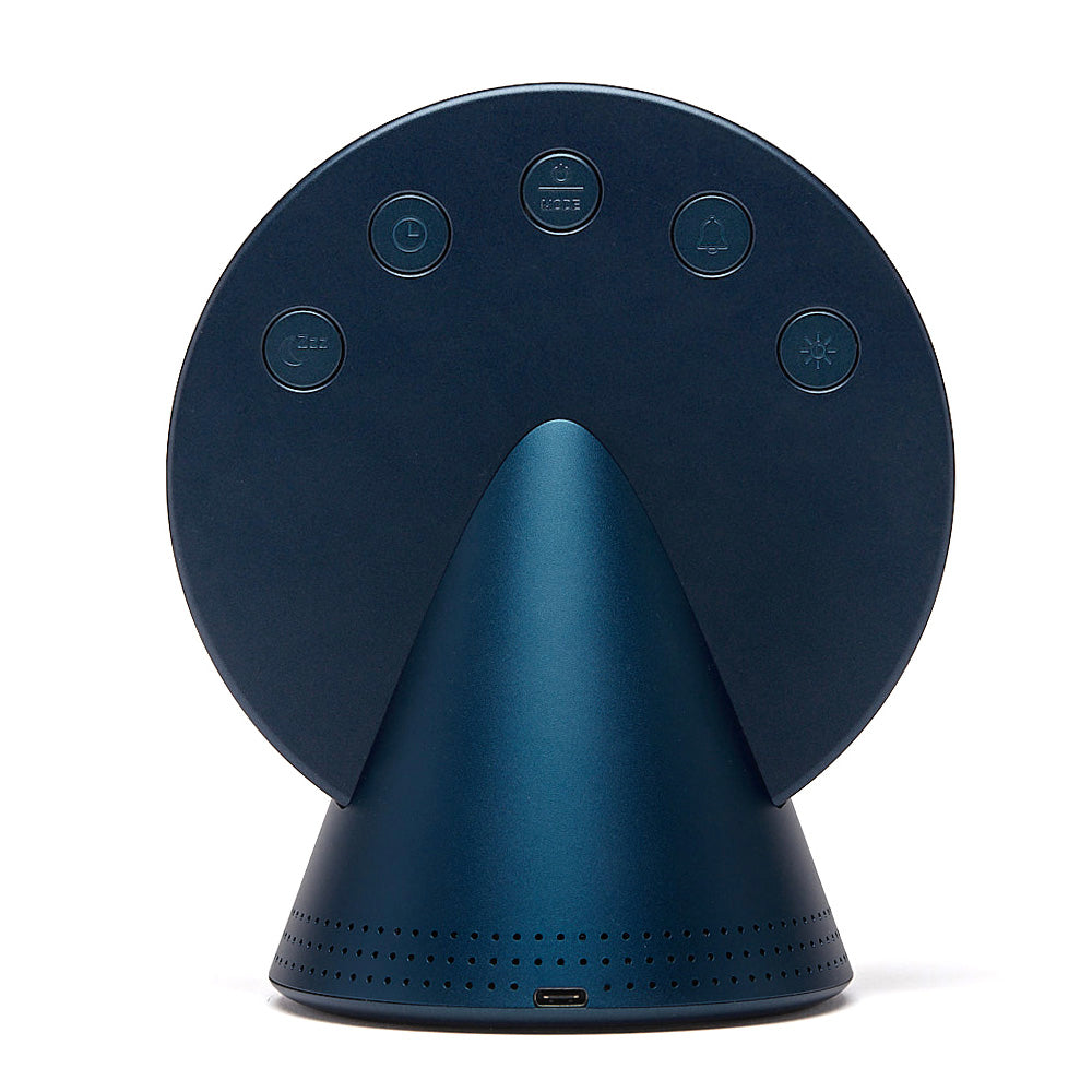 Lexon Conic Radio Alarm Clock With Fm & Built-In Bluetooth Speaker - Blue V398-LD-LR156L3