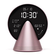 Lexon Conic Radio Alarm Clock With Fm & Built-In Bluetooth Speaker - Pink V398-LD-LR156PB3