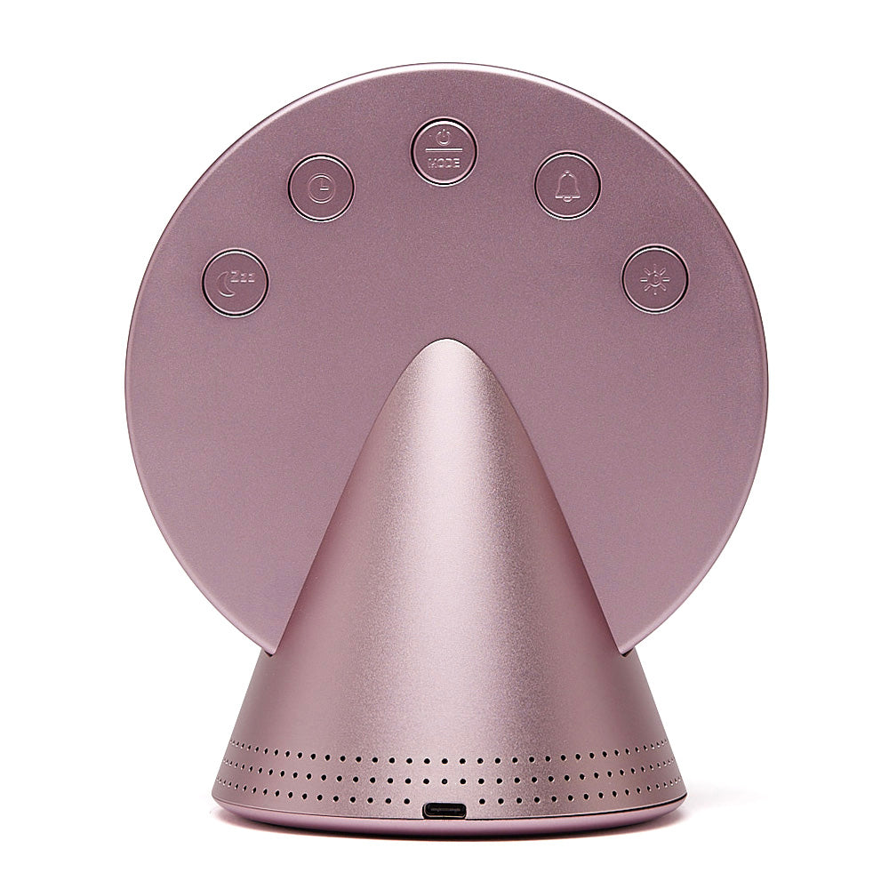Lexon Conic Radio Alarm Clock With Fm & Built-In Bluetooth Speaker - Pink V398-LD-LR156PB3