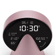 Lexon Conic Radio Alarm Clock With Fm & Built-In Bluetooth Speaker - Pink V398-LD-LR156PB3