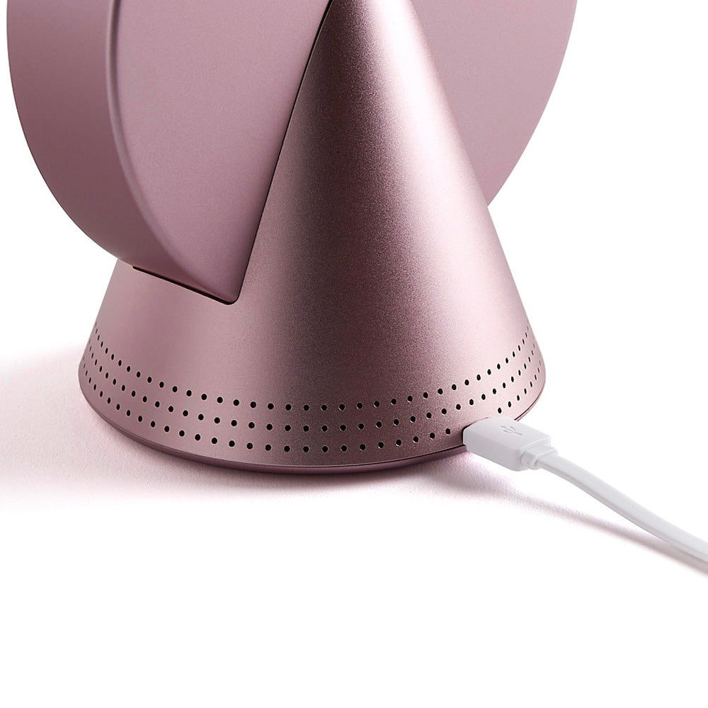 Lexon Conic Radio Alarm Clock With Fm & Built-In Bluetooth Speaker - Pink V398-LD-LR156PB3