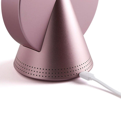Lexon Conic Radio Alarm Clock With Fm & Built-In Bluetooth Speaker - Pink V398-LD-LR156PB3