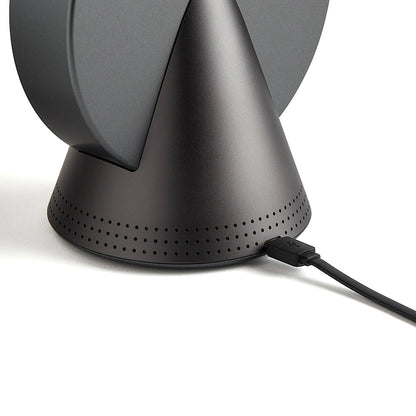 Lexon Conic Radio Alarm Clock With Fm & Built-In Bluetooth Speaker - Grey V398-LD-LR156PG3