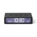 Lexon Flip Classic Reversible Alarm Clock - Grey V398-LD-LR157G3