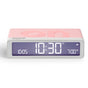 Lexon Flip Classic Reversible Alarm Clock PANTONE - Rose Pink V398-LD-LR157PT-LP