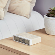 Lexon Flip Classic Reversible Alarm Clock PANTONE - Sand V398-LD-LR157PT-S