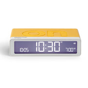 Lexon Flip Classic Reversible Alarm Clock PANTONE - Yellow V398-LD-LR157PT-Y