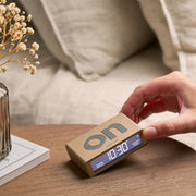Lexon Flip Mini Reversible Alarm Clock - Gold V398-LD-LR158D1