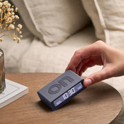 Lexon Flip Mini Reversible Alarm Clock - Grey V398-LD-LR158G3