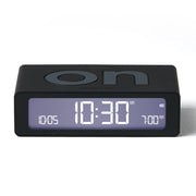 Lexon Flip Mini Reversible Alarm Clock - Black V398-LD-LR158N0