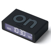 Lexon Flip Mini Reversible Alarm Clock - Black V398-LD-LR158N0