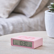 Lexon Flip Mini Reversible Alarm Clock - Pink V398-LD-LR158P4