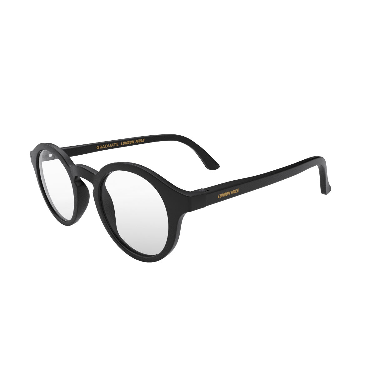 London Mole Graduate Blue Blocker Glasses Matte Black V398-LM-GRA-MK-0