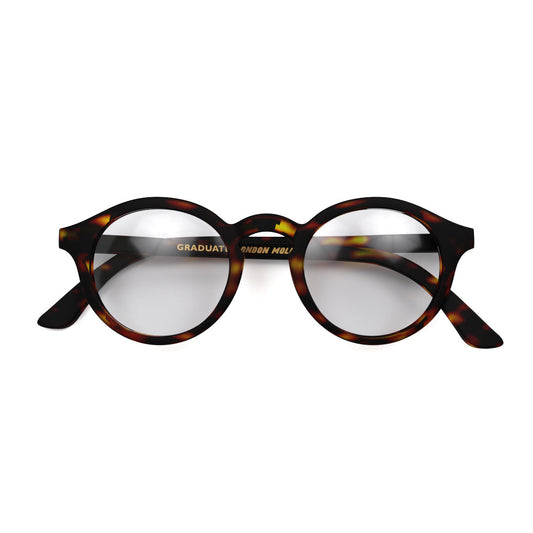 London Mole Graduate Blue Blocker Glasses Matte Tortoise Shell V398-LM-GRA-MTS-0