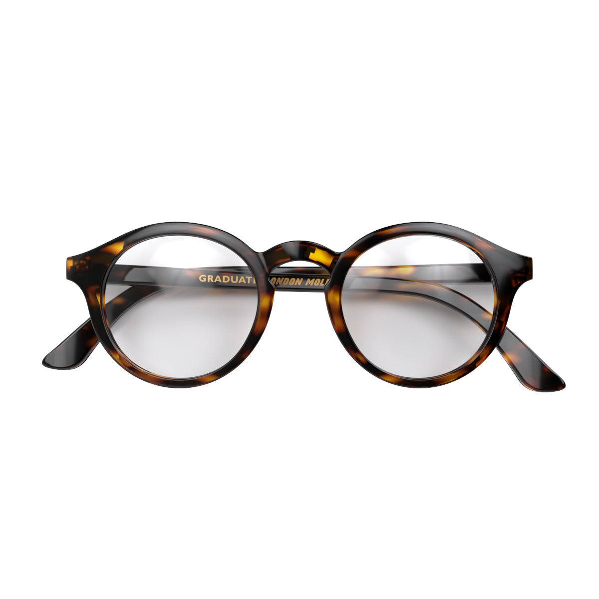 London Mole Graduate Blue Blocker Glasses Gloss Tortoise Shell V398-LM-GRA-TS-0