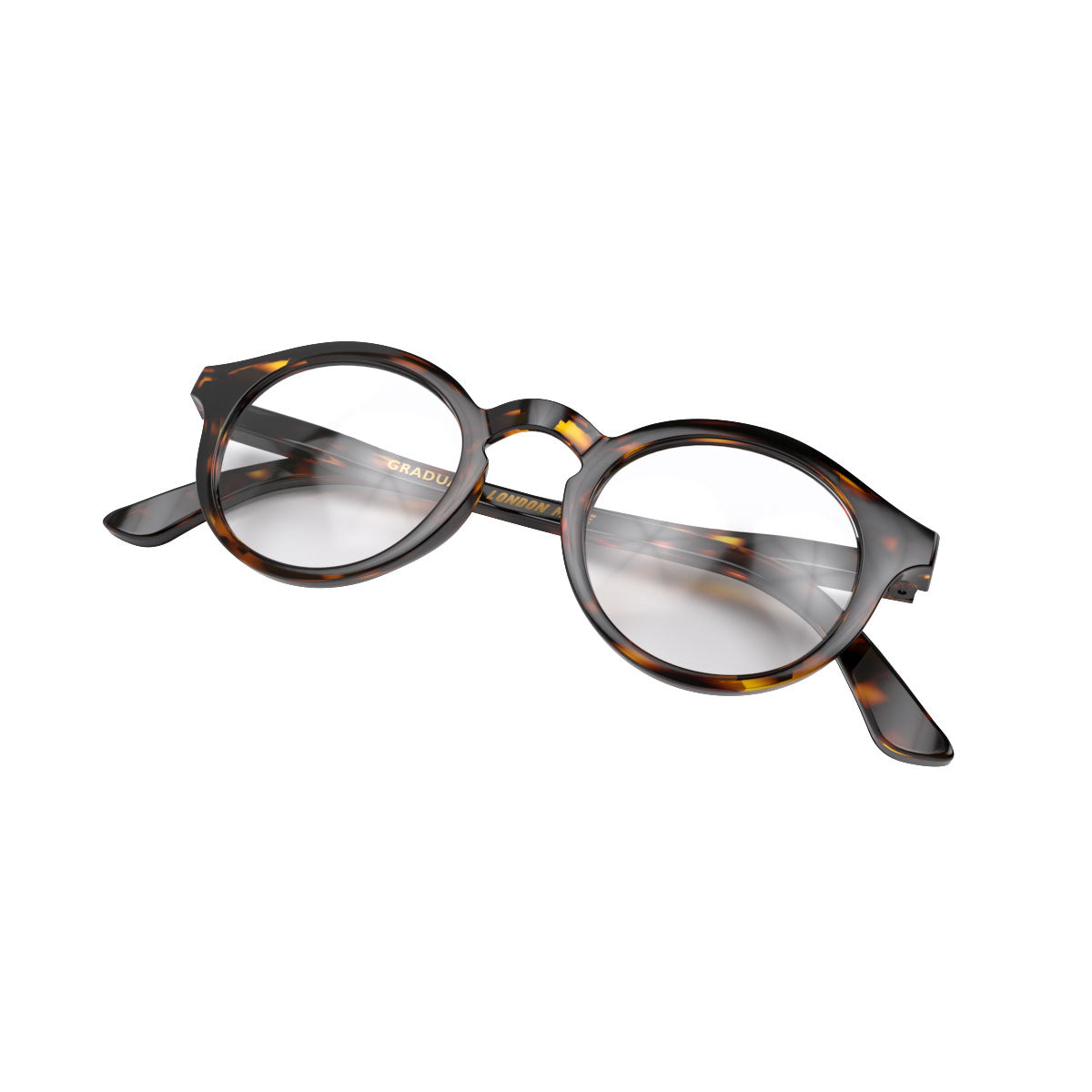 London Mole Graduate Blue Blocker Glasses Gloss Tortoise Shell V398-LM-GRA-TS-0