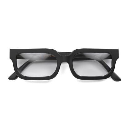 London Mole Icy Blue Blocker Glasses Matte Black V398-LM-ICY-K-0