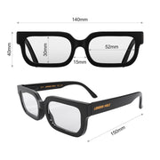London Mole Icy Blue Blocker Glasses Matte Black V398-LM-ICY-K-0