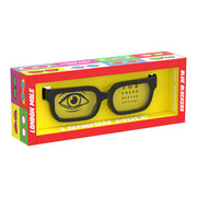 London Mole Icy Blue Blocker Glasses Matte Black V398-LM-ICY-K-0