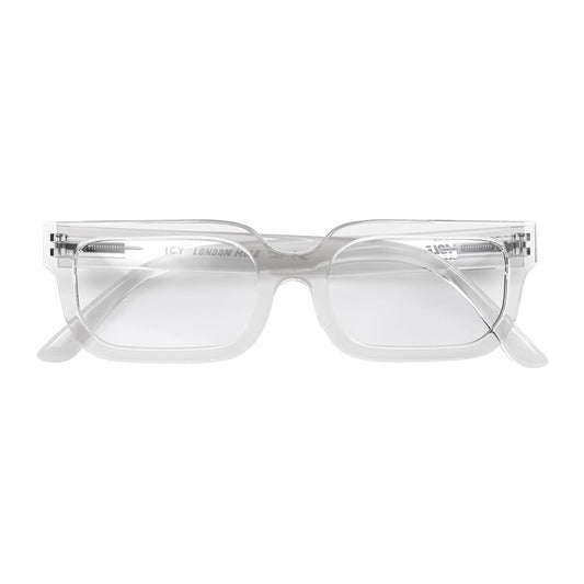 London Mole Icy Blue Blocker Glasses Transparent V398-LM-ICY-T-0