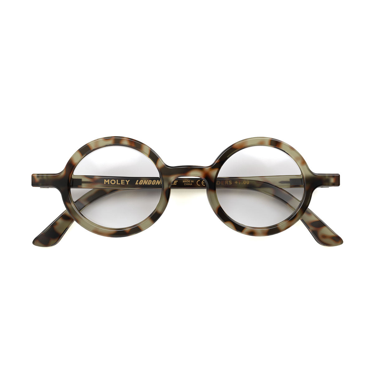 London Mole Moley Blue Blocker Glasses Gloss Grey Tortoise Shell V398-LM-MOL-GTS-0