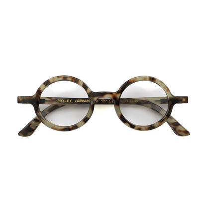 London Mole Moley Blue Blocker Glasses Gloss Grey Tortoise Shell V398-LM-MOL-GTS-0