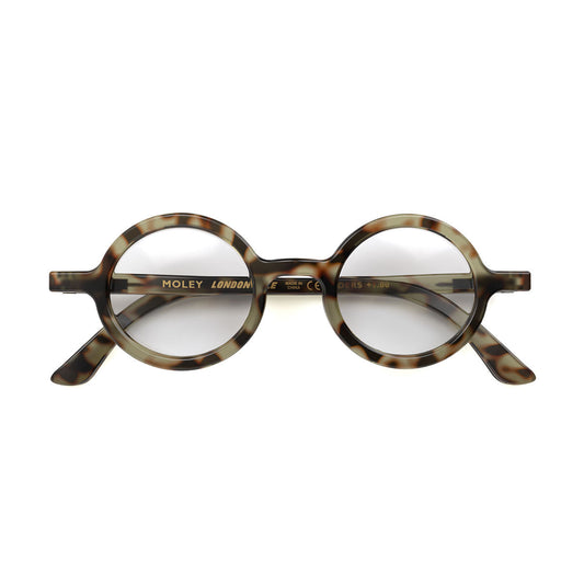 London Mole Moley Blue Blocker Glasses Gloss Grey Tortoise Shell V398-LM-MOL-GTS-0