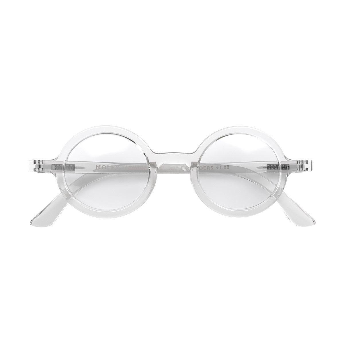 London Mole Moley Blue Blocker Glasses Transparent V398-LM-MOL-T-0
