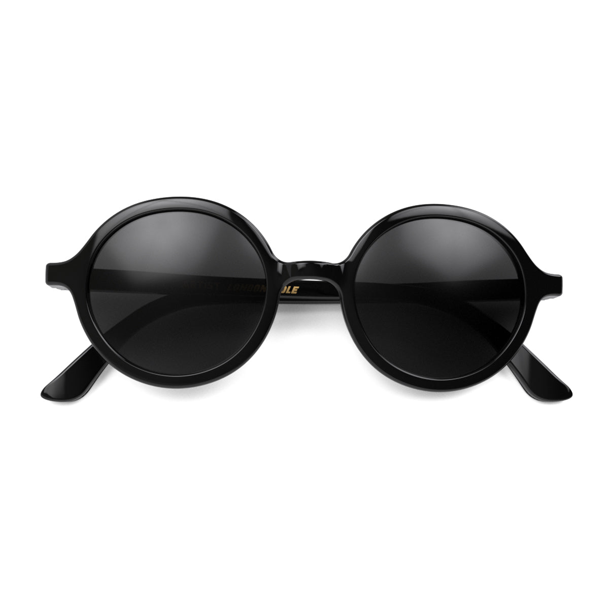 London Mole Artist Sunglasses Gloss Black / Black V398-LM-SART-GK-K