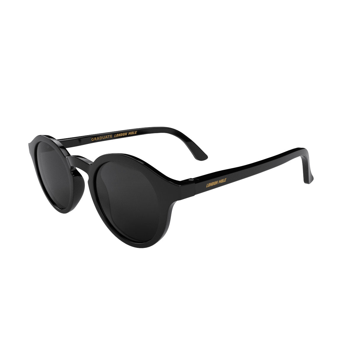 London Mole Graduate Sunglasses Gloss Black V398-LM-SGRA-GK-K